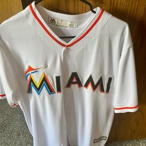 Miami baseball style jersey